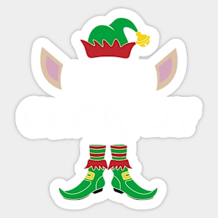 I'm The Grumpy Christmas XMas Elf Sticker